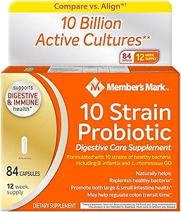 Member's Mark 5X Probiotic Digestive Care Supplement - 2/42ct. Bottles