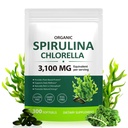 Spirulina & Chlorella Supergreens Softgels, 17-in-1 Supergreens Blend, Plant-Based Protein, Naturally Rich in Chlorophyll, Gluten Free, Dairy Free, Egg Free