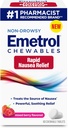 Emetrol Non-Drowsy Nausea Relief - Chewable Medicine for Upset Stomach - Pharmacist Recommended Nausea Relief - Mixed Berry Flavor, 60 Tablets