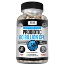 Kaya Naturals Probiotic 60 Billion CFU - Probiotics for Women, Probiotics for Men and Adults, Natural - Gut Health & Immune Support Supplement - Provides Digestive Support - 30 Vegetable Capsules