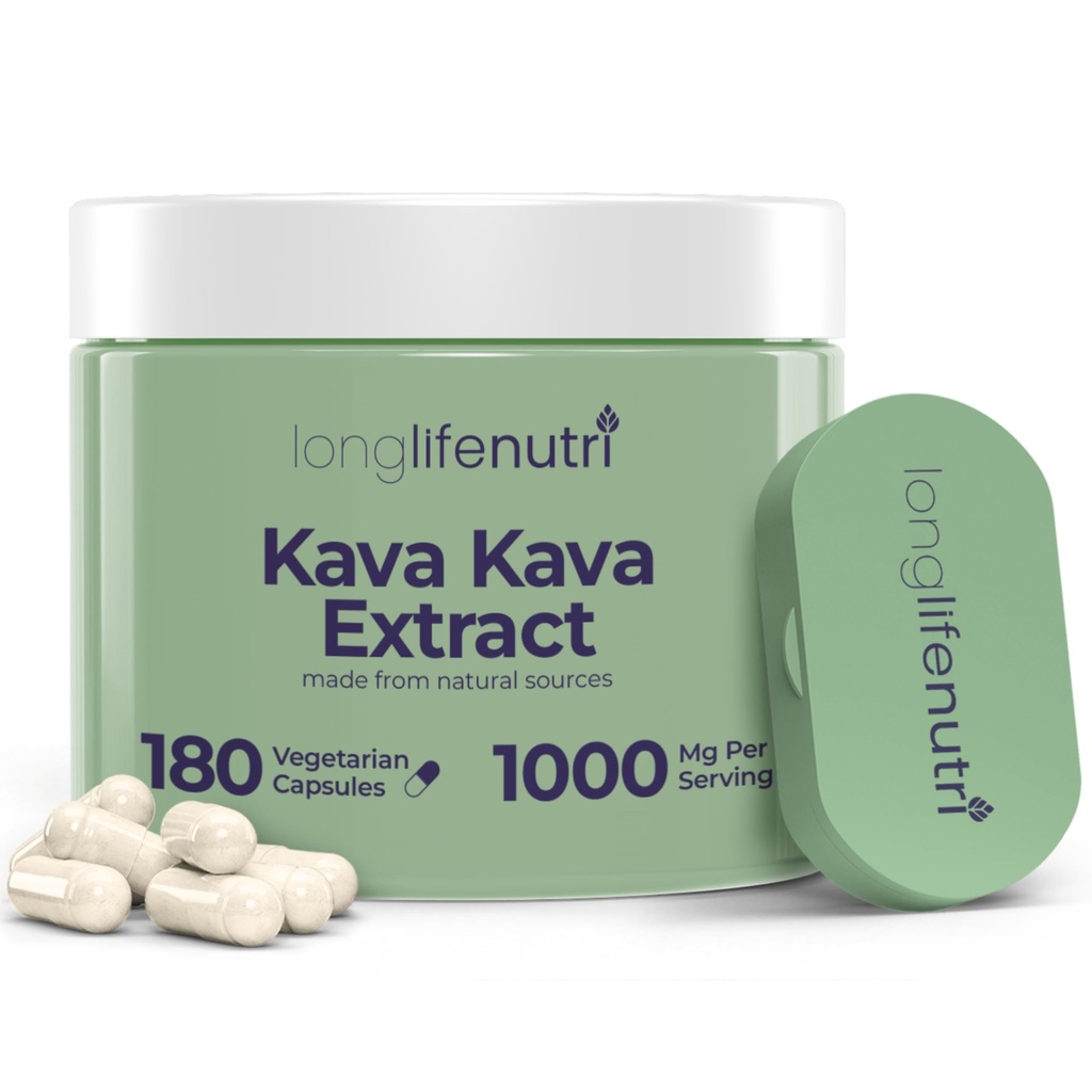 Kava Kava Extract Συμπληρώματα 1000mg 