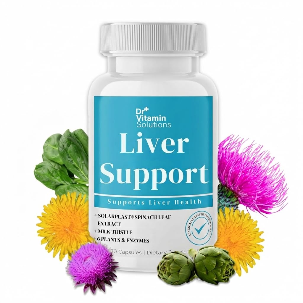 Liver Cleanse Detox and Repair - συμπλήρωμα γαϊδουράγκαθου γάλακτος με Chlorophyl, Digestive Enzymes, Artichoke & Dandelion για τη φυσική υποστήριξη της χοληδόχου κύστης, 30 κάψουλες Vegan
