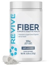 Revive MD Fiber Supplement for Digestive & Gut Health - 5g Dietary Fiber Υποστηρίζει ένα Υγιές Digestive System με το Psyllium Husk & More - 30 Services, Unflaved