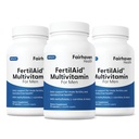Fairhaven υγεία 3 μηνών FertilAid για τους άνδρες προγεννητική αρσενικό συμπλήρωμα γονιμότητας 