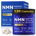 NMN Supplement, NMN Complex- 120 Veggie Capsules | High Purity NAD+ Precursor with TMG, Resveratrol & Quercetin | Supports Cellular Energy, Aging Wellness & Metabolism | 60-Day Supply