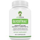VitaMonk GlycoTrax - High Absorption GPLC Supplement - No Artificial Fillers - GPLC Glycine Propionyl-L-Carnitine Capsules Supplements to Support Healthy Blood Flow - 60 Capsules