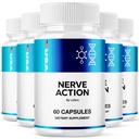 (5 Pack) Nerve Action Capsules, NerveAction Pills Advanced Maximum Strength, Neuropathy Supplement Health Function Support Vitamins, Premium Wellness Formula All-Natural Ingredients Capsulas (300 ct)