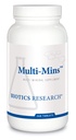 Biotics Research Multi-Mins - Bioavailable & Potent Multi Mineral Supplement, Balanced Mineral Chelates & Whole Food Trace Minerals with Magnesium, Chromium, Iodine - Easily Absorbed - 360 Tablets