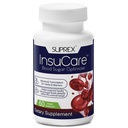 suprex InsuCare - Plant-Based Formula with Cinnamon & Gymnema Sylvestre - Supports Healthy Blood Sugar Levels, Metabolism and Energy Balance - Vegan 60 Capsules