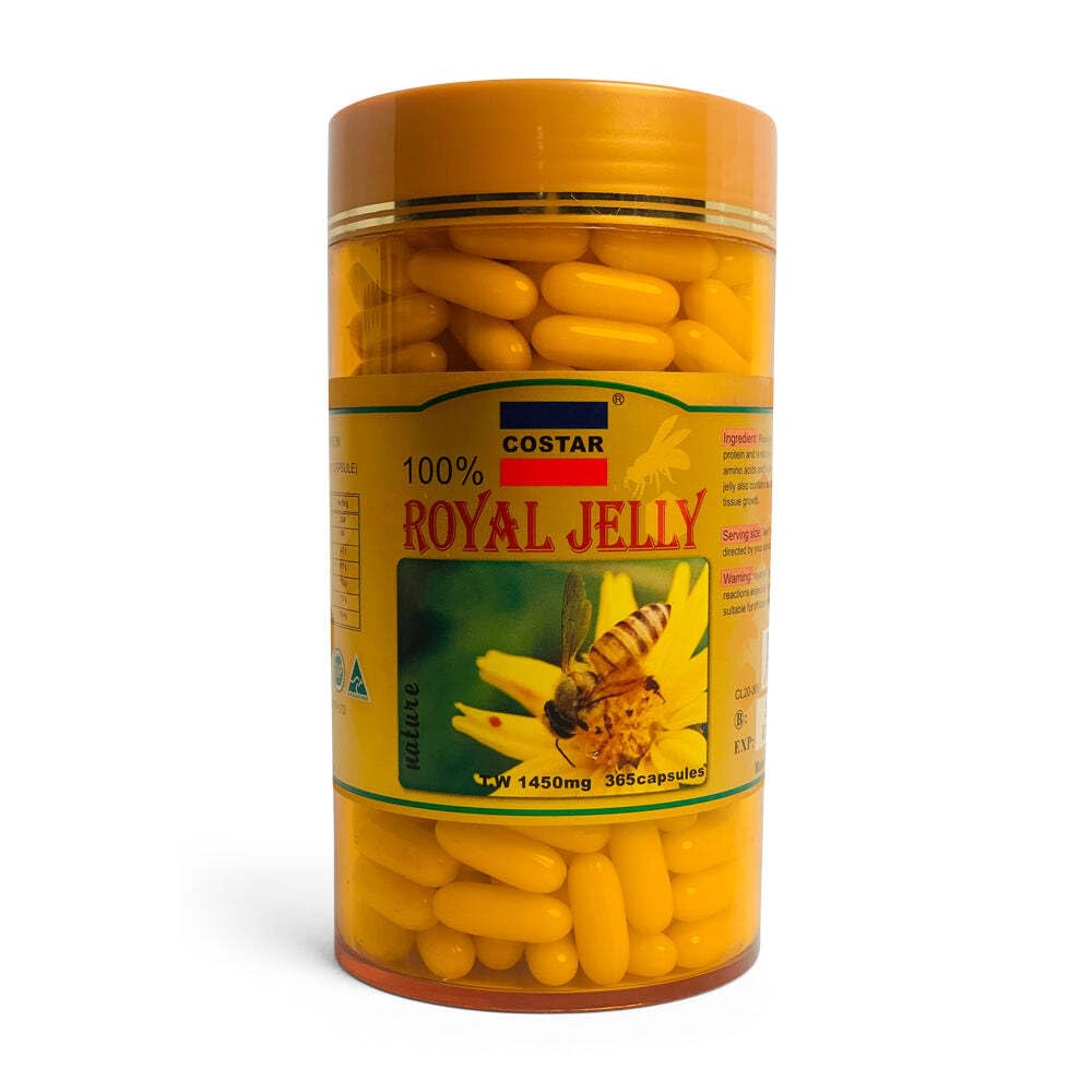 Βασιλικό συμπλήρωμα Jelly 1450mg – 365 κάψουλες – Πλούσια σε θρεπτικά συστατικά για ζωτικότητα και ευεξία – Κατασκευασμένο στην Αυστραλία