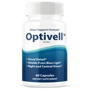 Optivell Eye Capsules, Optivel Pills Vitamins Eye Care Wellness Supplement Healthy Eyesight Retina Sharper Vision Support Formula Clear Eyes Ocular Comfort Health Improvement Visual Balance (60 ct)