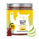 Bears with Benefits Apple Cider Vinegar Gummies – Metabolism & Detox Support with Vitamins B6, B12, Iodine & Folic Acid – Vegan. Balanced Gut (90 Gummies)