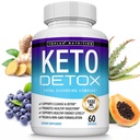 Toplux Keto Detox Pills Advanced Cleansing Extract – 1532 Mg Natural Acai Colon Cleanser Formula, Flush Toxins & Excess Waste, for Men Women, 60 Capsules, Supplement