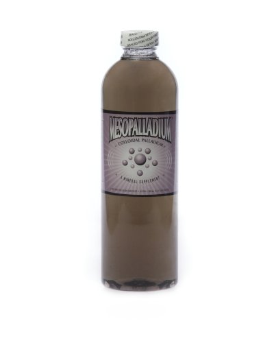 MesoPalladium ™ 10 ppm Colloidal Palladium 500 mL/16.9 Oz