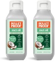 Bulletproof C8 & C10 MCT Oil, 100% Pure Coconut Oil, Triple-Distilled for Sustained Keto Energy, Unflavored, No Additives or Fillers, Non-GMO, 16 oz (Pack of 2)