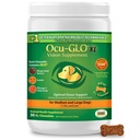 Ocu-GLO Cat & Dog for Eye Support - Chewable Vision Supplement for Large and Small Pets Care with Lutein, Omega-3 λιπαρά οξέα, εκχύλισμα σπόρων σταφυλιών & αντιοξειδωτικά 30 XL μασώμενα