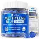 LILICARE Methylene Blue Gummies for Humans | Fast-Absorbing, Vegan, 120 Counts