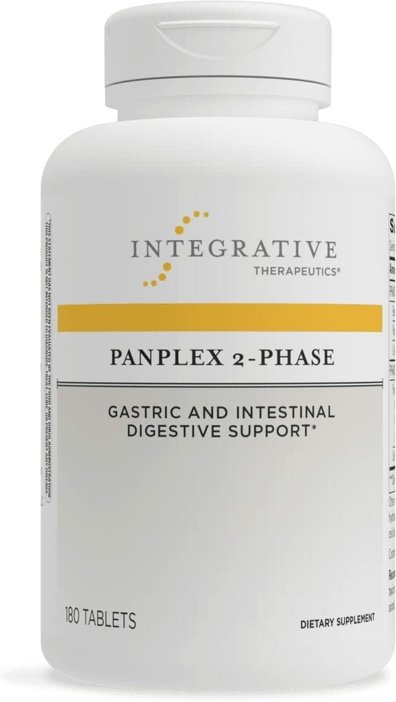 Integrative Therapeutics Panplex 2-Phase - Daily Supplement for Digestive Health and Intestinal Tract Support* - Gluten-Free - 180 Count (90 Servings)