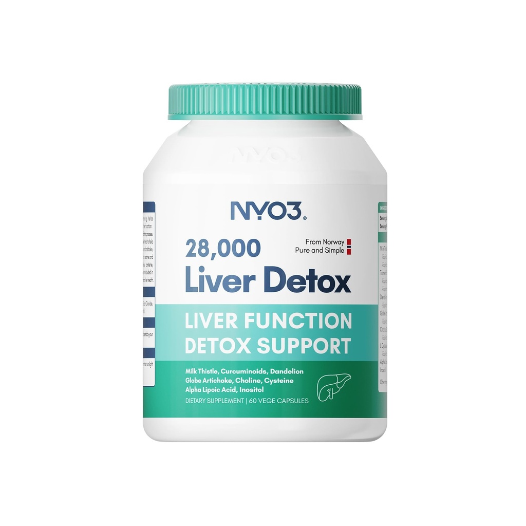 NYO3 Γαϊδουράγκαθο 200mg Γάλα Detox συμπλήρωμα με Dandelion Root & Artichoke Extract 
