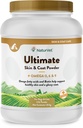 NaturVet Ultimate Skin & Coat Powder Pet Supplement for Dogs & Cats – Περιλαμβάνει Ωμέγα 3, 6, 9, Βιοτίνη, Βιταμίνες – Για Υγιή Σκύλος Coats, Δέρμα γάτας – Νόστιμο Topper Τροφίμων για Κατοικίδια Pet 4 lbs.