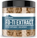 Earthborn Elements Fo- Ti Extract 200 Κάψουλες, καθαρό & μη αραιωμένο, χωρίς πρόσθετα