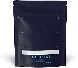 Blueprint Bryan Johnson Creatine Monohydrate Powder – Amino Acid Powder - Suppliment Υποστηρίζει την ανάπτυξη των μυών, την αποκατάσταση, τη δύναμη και την εστίαση – Unlavored Creatine για γυναίκες και άνδρες – 5g δόση – 100 εξυπηρετούν