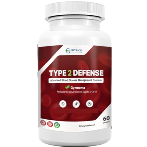 Natural Blood Sugar Support Formula with Superfood Extracts and Minerals – Supports Natural Energy and Vitality – 60 Capsules