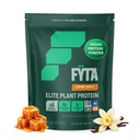 FYTA - Vanilla Protein Powder Plant Based with Better Taste & Texture Than Whey Protein - Non-GMO & Dairy Free Protein Powder Vegan for Women & Men - Caramel Vanilla 630g