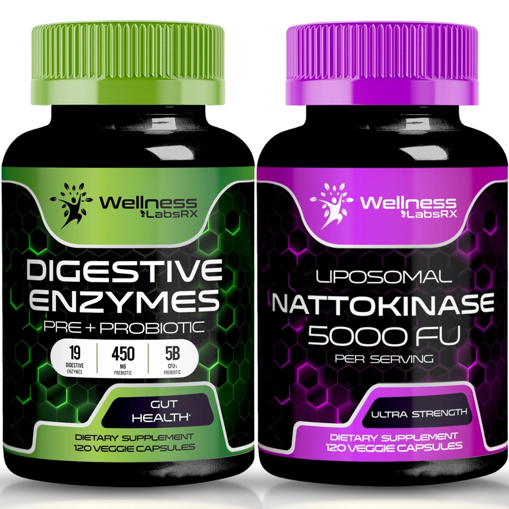 ΒΕΛΤΙΩΣΗ LABSRX Digestive Enzymes Κάψουλες 