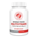 Silver Fern Whole Food Daily Multi Vitamin w/Trace Mineral Blend Supplement - 1 Μπουκάλι - 60 Vegicaps - 30 Ημέρα προσφοράς - Φυσικό, μη ΓΤΟ, Vegan, Ανδρική & Γυναικεία Πολυβιταμίνη - Μηδέν Συνθετικά