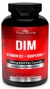 Συμπλήρωμα DIM 250mg με Βιταμίνη D3 Plus BioPerine - Diindolylmethane Εμμηνόπαυση & Οιστρογόνου Υποστήριξη, Ορμονική Ισορροπία Υποστήριξη για γυναίκες και άνδρες - 90 Χορτοφαγικά Καπάκια