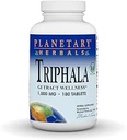Planetary Herbals Triphala Εσωτερικός Καθαριστής 1000mg για το GI Tract Wellness - 180 δισκία