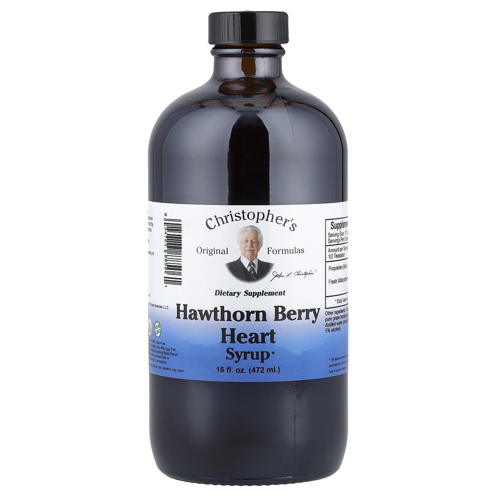 Αρχική Φόρμουλες Hawthorn Heart Syrup - 16 fl oz 