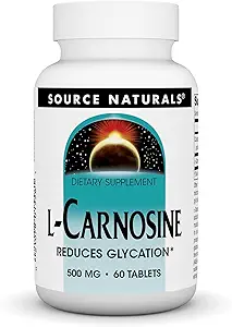 Source Naturals L-Carnosine 500mg - 60 Tablets