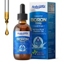 Liposomal Boron Liquid Drops, 10 mg Boron Glycinate Supplements for Men & Women, with D3, K2, Magnesium & Zinc for Bone & Mineral Support, High Absorption, Sugar Free, Blueberry, 2 Fl Oz