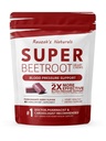 Beet Root Gummies with Grape Seed Extract, Non-GMO Beetroot Chewable Supplement, Pomegranate Berry Flavor, Antioxidant Support, 60 Gummies