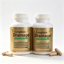 Sentk Lymphatic Drainage Capsules 2 Pack, Natural Herbal Lymphatic Supplement for Lymph System Support, Fluid Balance, Bloating Relief & Immune Health with Dandelion, Burdock & Echinacea, 60 Capsules
