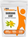 BulkSupplements.com Damiana Extract Powder - συμπλήρωμα Damiana, συμπλήρωμα βοτάνων - Vegan & Gluten Free, 400mg ανά υπηρεσία, 500g (1.1 lbs) (πακέτο των 1)