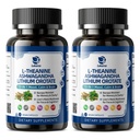 Total Mood and Brain Supplement with Lithium Orotate, Ashwagandha, L-Theanine, Bacopa and Lion’s Mane - Trace Mineral and Multivitamin for Calm Focus, Memory, Cognitive & Energy, 120 Capsules, 2 Month