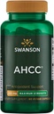 Swanson Μέγιστη Δύναμη AHCC - Προώθηση Προηγμένης Ανοσολογικής Υποστήριξης - Φυσικό συμπλήρωμα Βοηθώντας τα κύτταρα NK & Συκώτι Υποστήριξης - (60 κάψουλες λαχανικών, 500mg έκαστο)