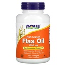 NOW Supplements, Flax Oil 1000 mg made with Organic Flax Oil, High Lignan, 120 Softgels