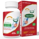 JointAlive Glucosamine Chondroitin Capsules – Joint Support Supplement for Men & Women – Healthy Cartilage, Knee Mobility & Inflammation Relief – 60 Capsules