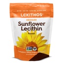 Sunflower Lecithin Powder (Deoiled) | 1760mg Phosphatidyl Choline Per Serving | Omega-6 & Omega-9 | Soy-Free, Non-GMO, Gluten-Free, Vegan | Perfect for Liposomal Vitamin C | 16oz (454g)