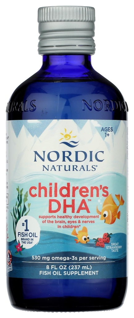 Nordic Naturals CLO, Childs DHA, 8-Ounce, 0.88 Bottle