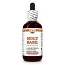 Holy Basil (Ocimum Tenuiflorum) Dry Leaf Tincture, Made in Hawaii, Raw Materials, All Natural, Vegan, Pure Liquid Extract - 2 fl.oz