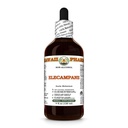 Elecampane (Inula Helenium) Dry Root Glycerite, Made in Hawaii, Raw Materials, All Natural, Vegan, Lab Tested Alcohol-Free Liquid Extract - 4 fl.oz