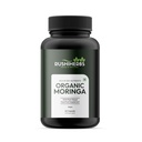 Pure Moringa Leaf Powder Capsules Vegan Herbal Supplement for Energy Skin Immune Gut Health Rich in Antioxidants Essential Vitamins Amino Acids Non GMO Gluten Free 60 Count