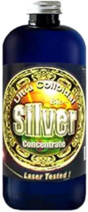 Liquid Silver Solution, 16 Oz., 50 PPM, Silver MTN Minerals, (Medical Purity Silver, Most Bioavailable colloidally Suspended Nano particulates)