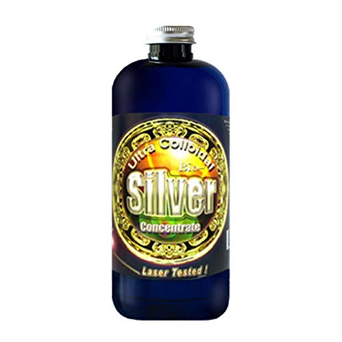 Liquid Silver Solution, 16 Oz., 50 PPM, Silver MTN Minerals, (Medical Purity Silver, Most Bioavailable colloidally Suspended Nano particulates)