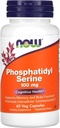 NOW Τρόφιμα Phosphatidyl Serine, 100 mg, 60 Veg Κάψουλες